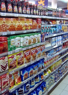 Giá kệ siêu thị, kệ để hàng tạp hóa